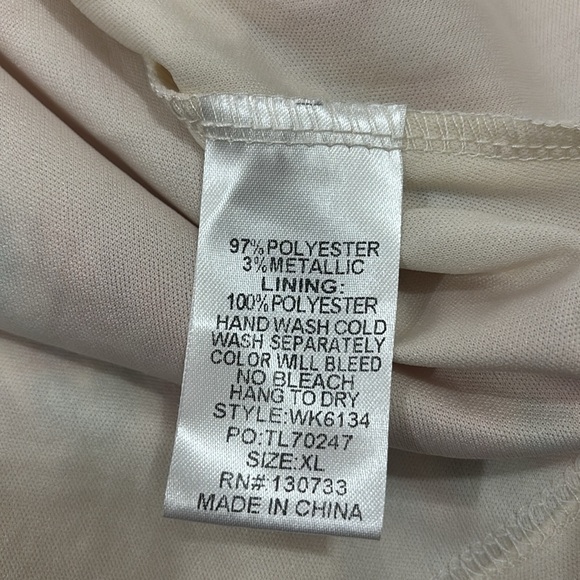 Umgee Colorful Smocked Top Bollon  Sleeve Size XL‎ - Picture 10 of 11